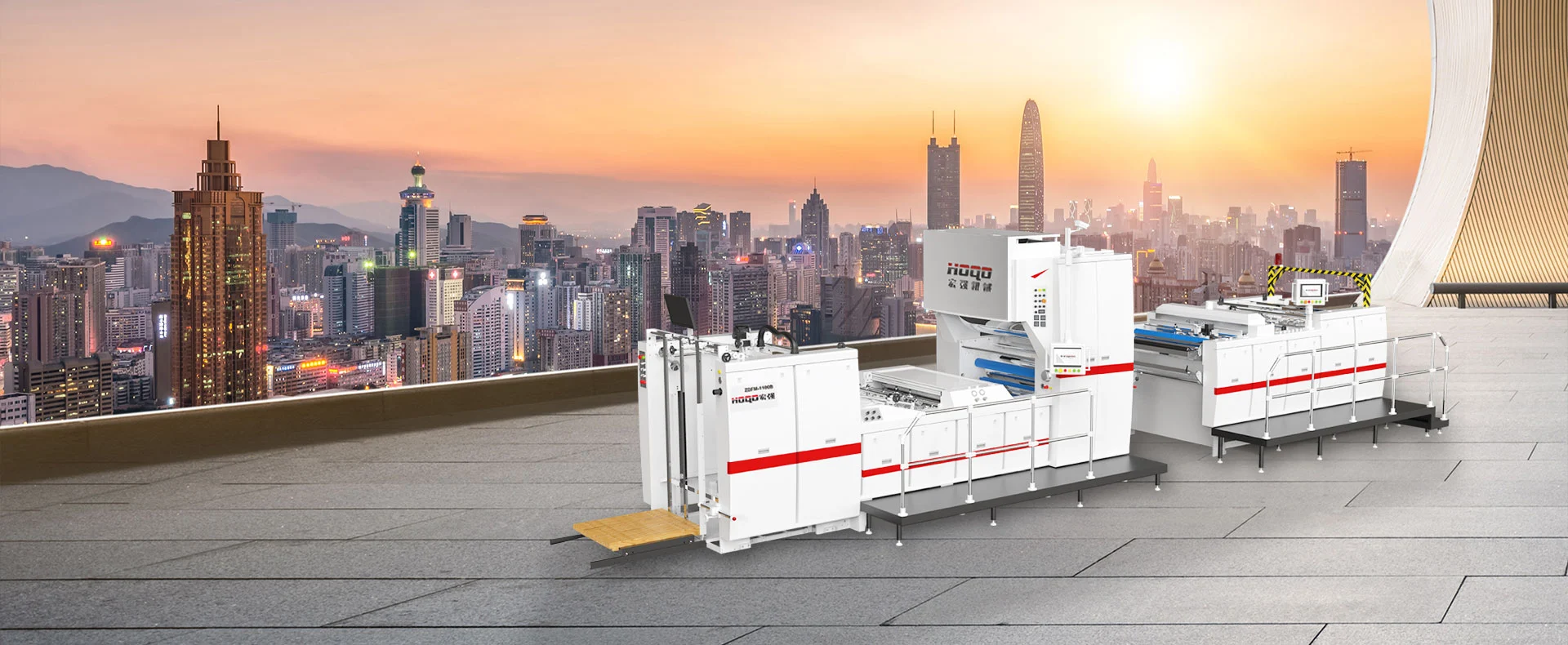 Automatisk lamineringsmaskinfabrik